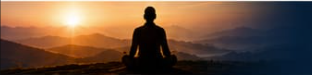 Morning meditation session